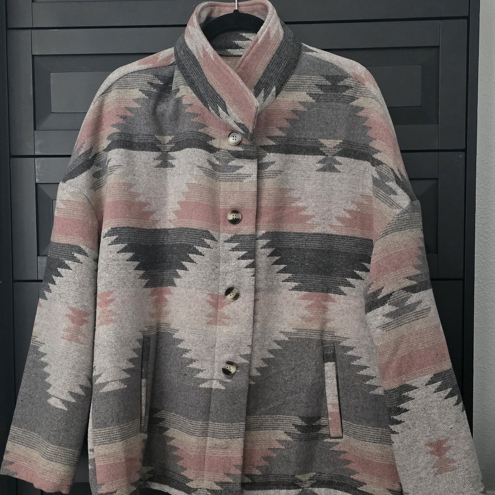Southwestern Patterned Jacket